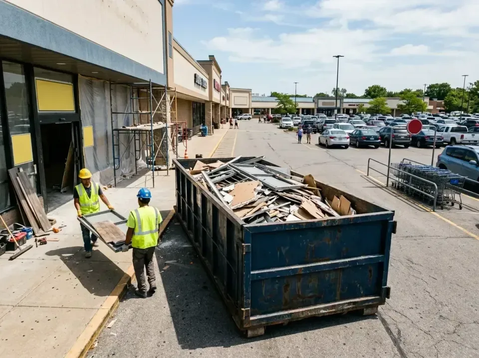 retail-store-renovation-debris-003 — frequently asked questions, Roll-off Dumpster Rentals in Mountain Home, ID